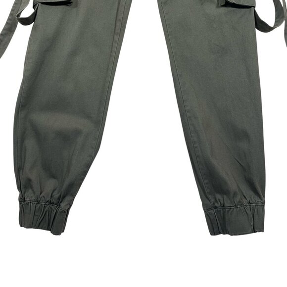 army green cargo utility  pants joggers size medium - Picture 5 of 16